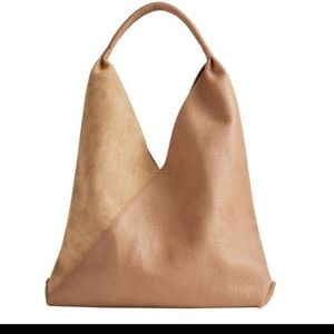 Shiraleah tan hobo tote